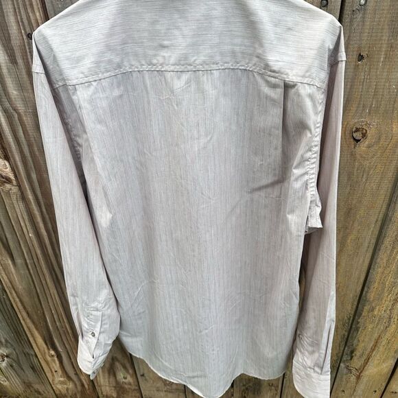 Joseph Abboud men’s button down dress shirt size L - Picture 7 of 9